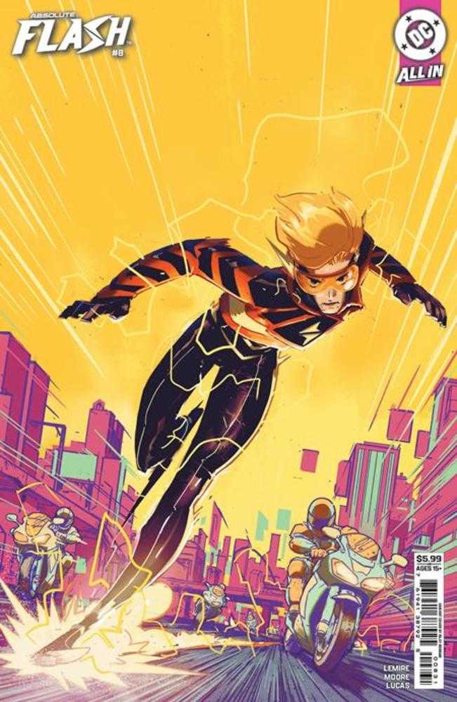 Absolute Flash 8 Cover C Riley Rossmo Card Stock Variant - Walt's Comic Shop