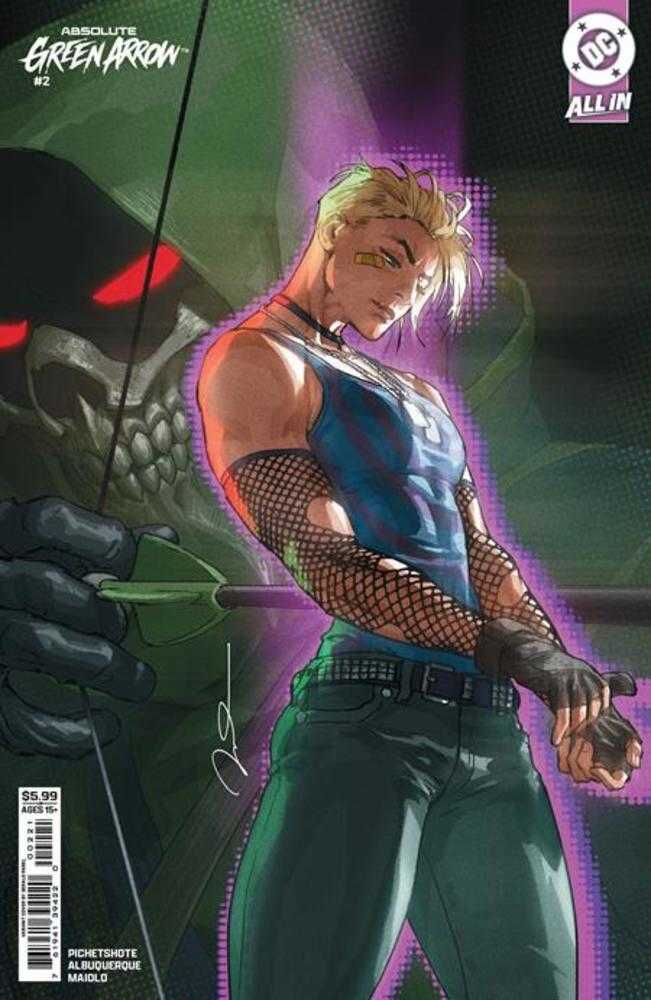 Absolute Green Arrow 2 (Of 6) Cover B Gerald Parel Card Stock Variant - Walt's Comic Shop