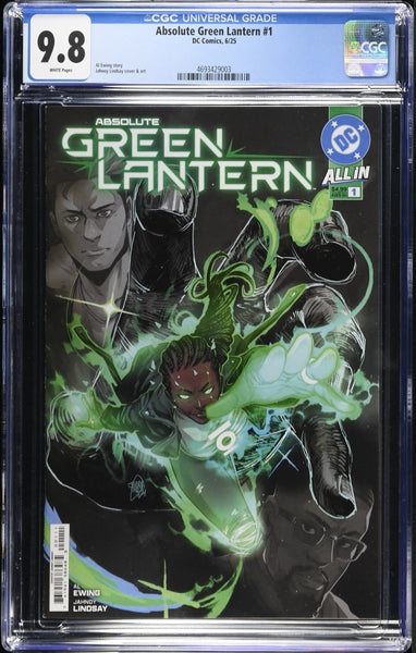 Absolute Green Lantern #1 Cover A Jahnoy Lindsay CGC 9.8