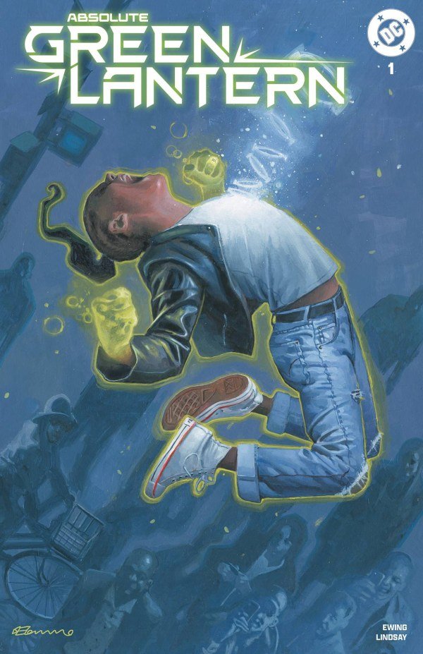 Absolute Green Lantern 1 Diamond UK Fabrizio De Tommaso Rare Variant - Walt's Comic Shop