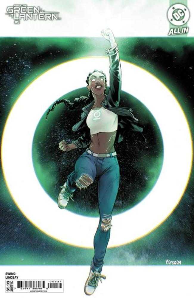 Absolute Green Lantern 5 Cover C Tirso Card Stock Variant - Walt's Comic Shop
