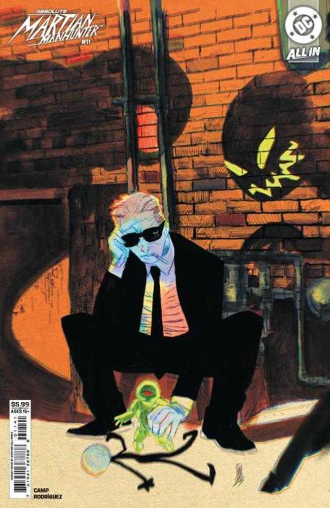 Absolute Martian Manhunter 11 Cover D Werther Dell Edera Card Stock Variant *READ DESCRIPTION* - Walt's Comic Shop