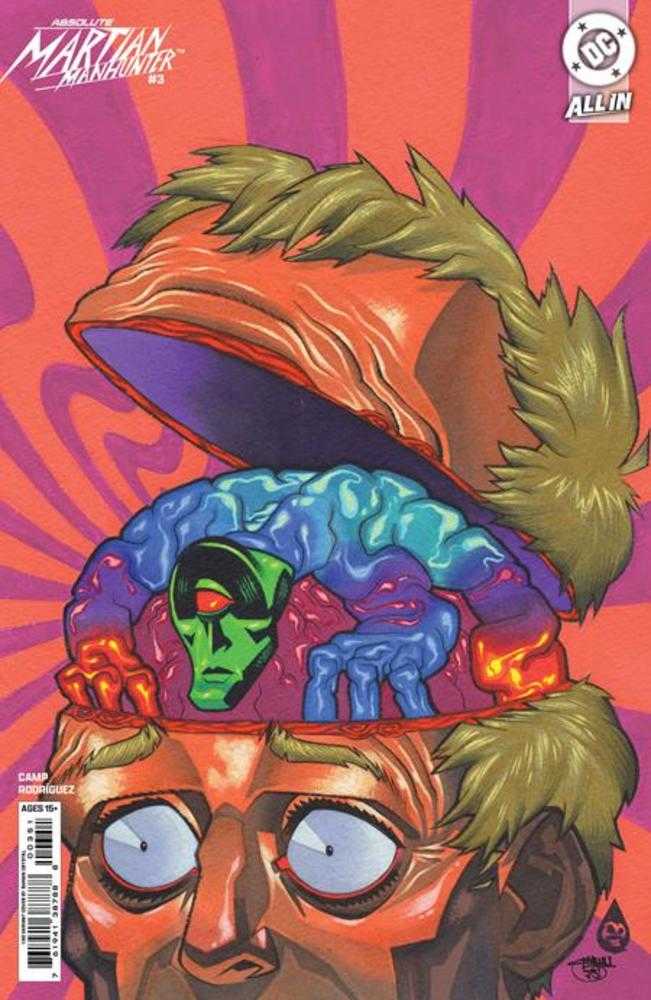 Absolute Martian Manhunter 3 (Of 12) Cover E Shawn Crystal Card Stock 1:50 Ratio Variant - Walt's Comic Shop
