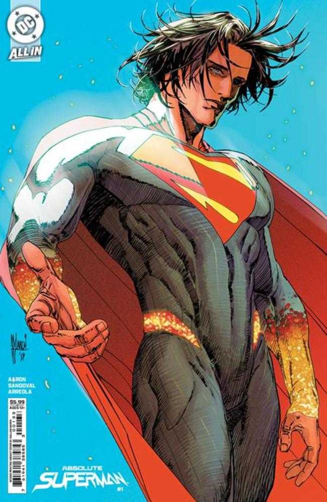 Absolute Superman #1 2nd Print Cover B Guillem March Card Stock Variant - Walt's Comic Shop