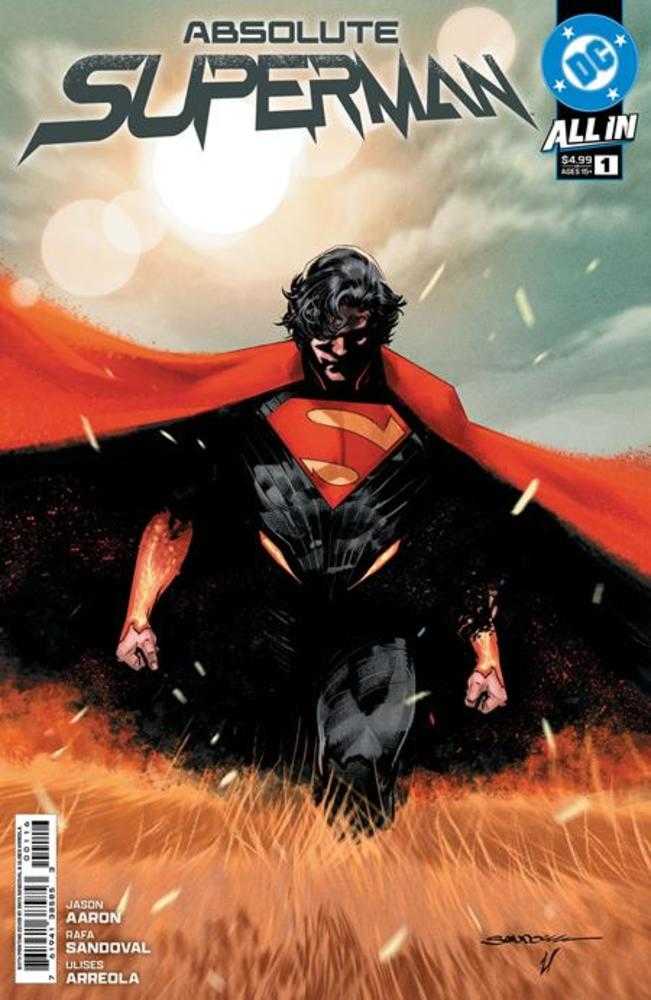 Absolute Superman 1 6th Print Cover A Rafa Sandoval - Walt's Comic Shop