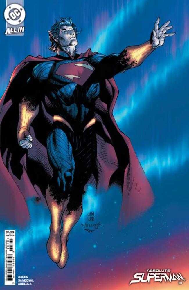 Absolute Superman #1 Cover C Jim Lee Card Stock Variant *one copy per customer* - Walt's Comic Shop