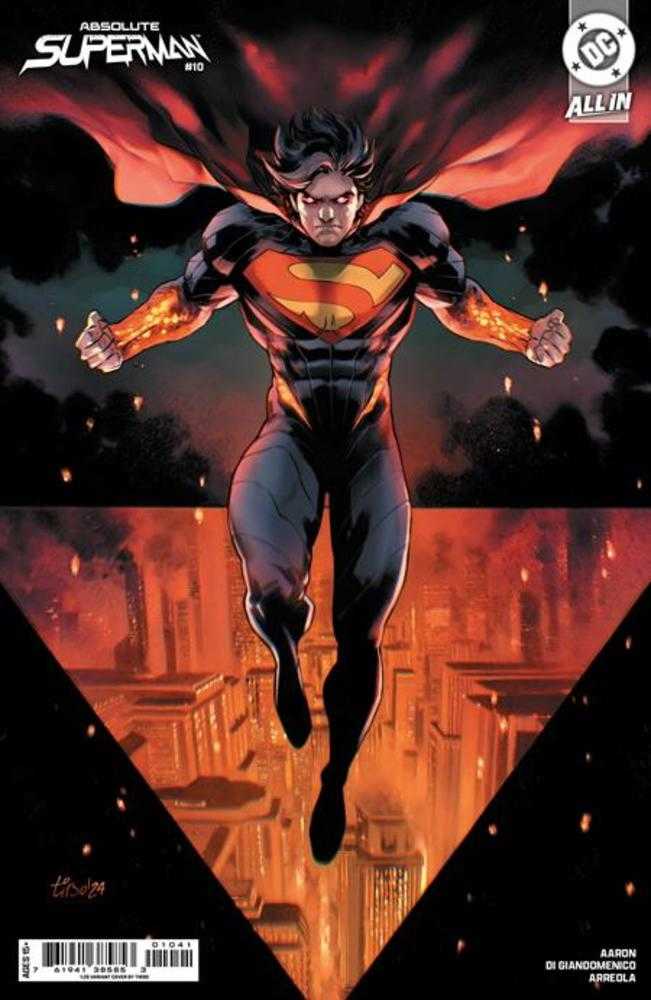 Absolute Superman 10 Cover D Tirso Card Stock 1:25 Ratio Variant - Walt's Comic Shop