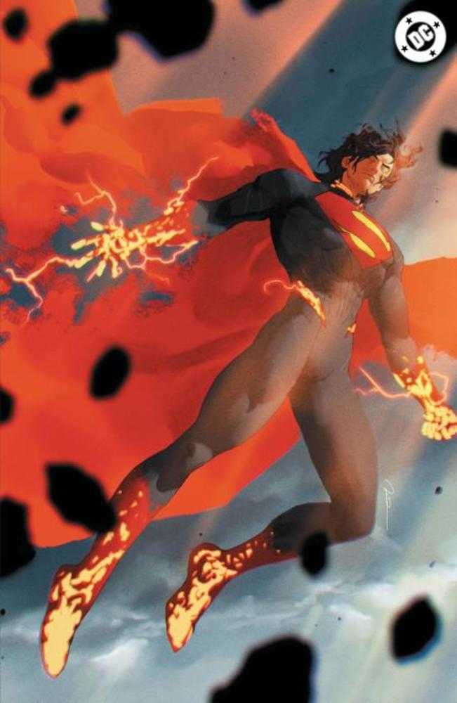 Absolute Superman 10 Cover E Gerald Parel Virgin Card Stock 1:50 Ratio Variant - Walt's Comic Shop