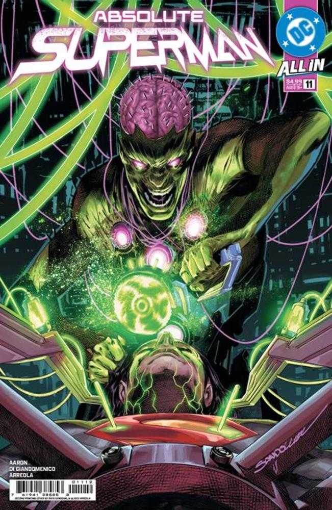 Absolute Superman 11 2nd Print Cover A Rafa Sandoval - Walt's Comic Shop