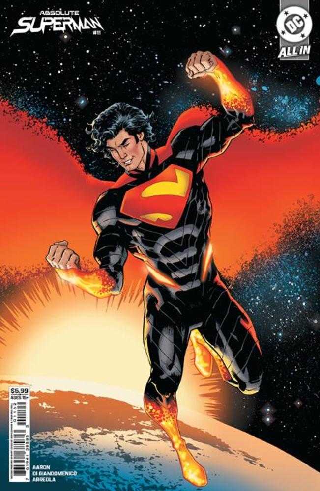 Absolute Superman 11 2nd Print Cover B Sean Izaaske Card Stock Variant - Walt's Comic Shop