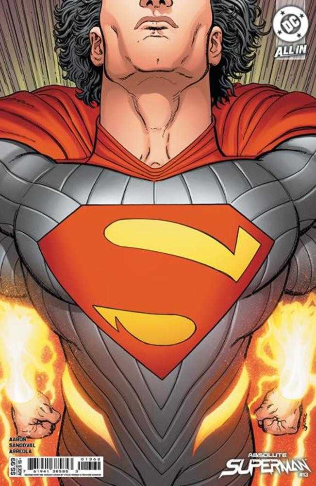 Absolute Superman 13 2nd Print Cover B Steve Skroce Card Stock Variant - Walt's Comic Shop