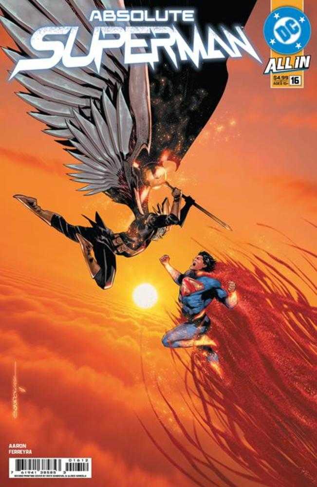 Absolute Superman 16 2nd Print Cover A Rafa Sandoval - Walt's Comic Shop