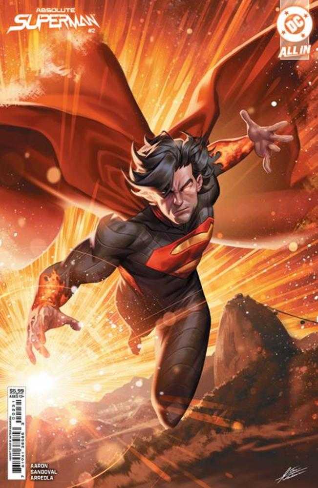 Absolute Superman #2 Cover C Mateus Manhanini Card Stock Variant - Walt's Comic Shop