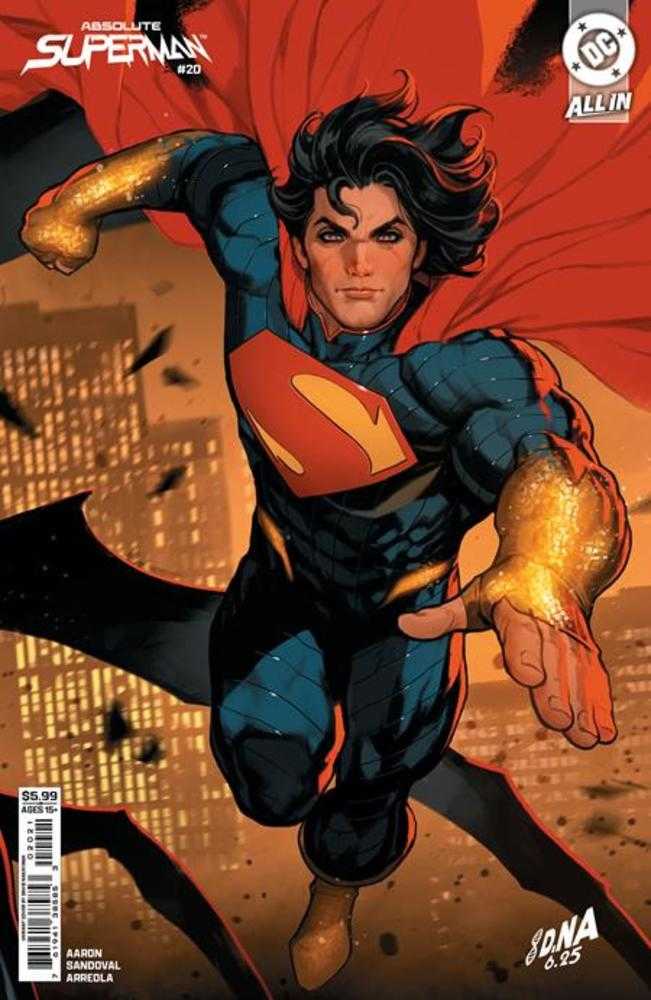 Absolute Superman 20 Cover B David Nakayama Connecting Card Stock Variant - Walt's Comic Shop