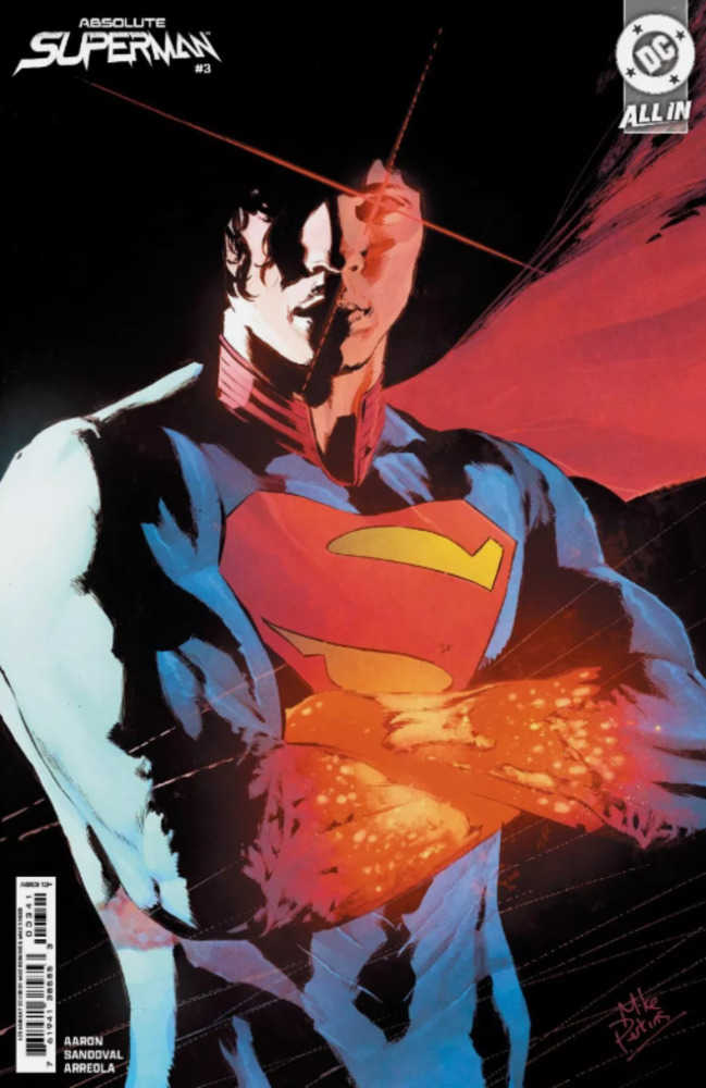 Absolute Superman #3 Cover D 1 in 25 Mike Perkins Card Stock Variant - Walt's Comic Shop