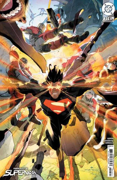 Absolute Superman #4 Cover D 1 in 25 Keron Grant Card Stock