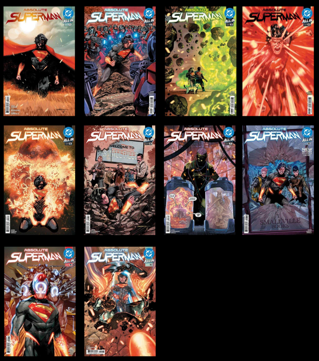 Absolute Superman: The First 10 Issues #1-10 Mega-Bundle!