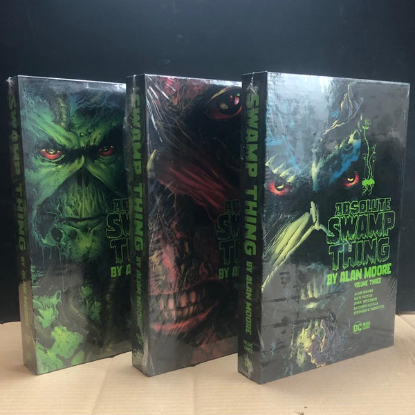 Absolute Swamp Thing by Alan Moore Vol 1, 2, 3 HC Bundle - Walt's