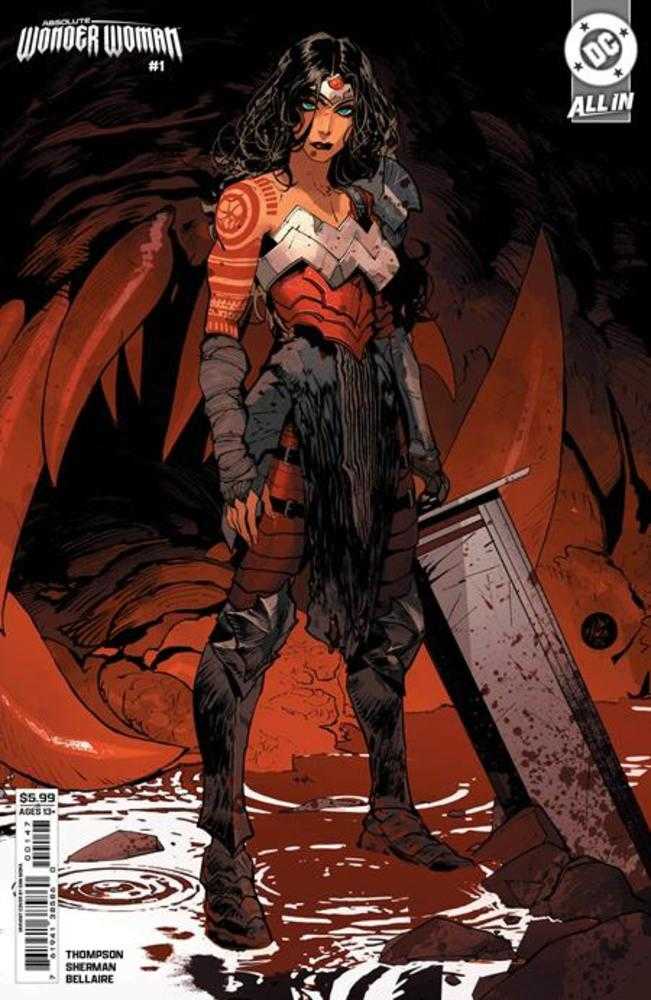 Absolute Wonder Woman 1 5th Print Cover B Dan Mora Card Stock Variant - Walt's Comic Shop