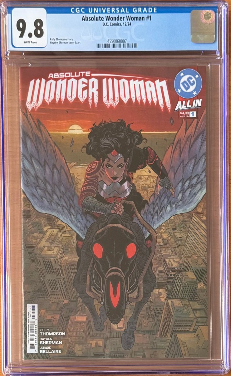 Absolute Wonder Woman #1 Cover A CGC 9.8 - Walt's Comic Shop