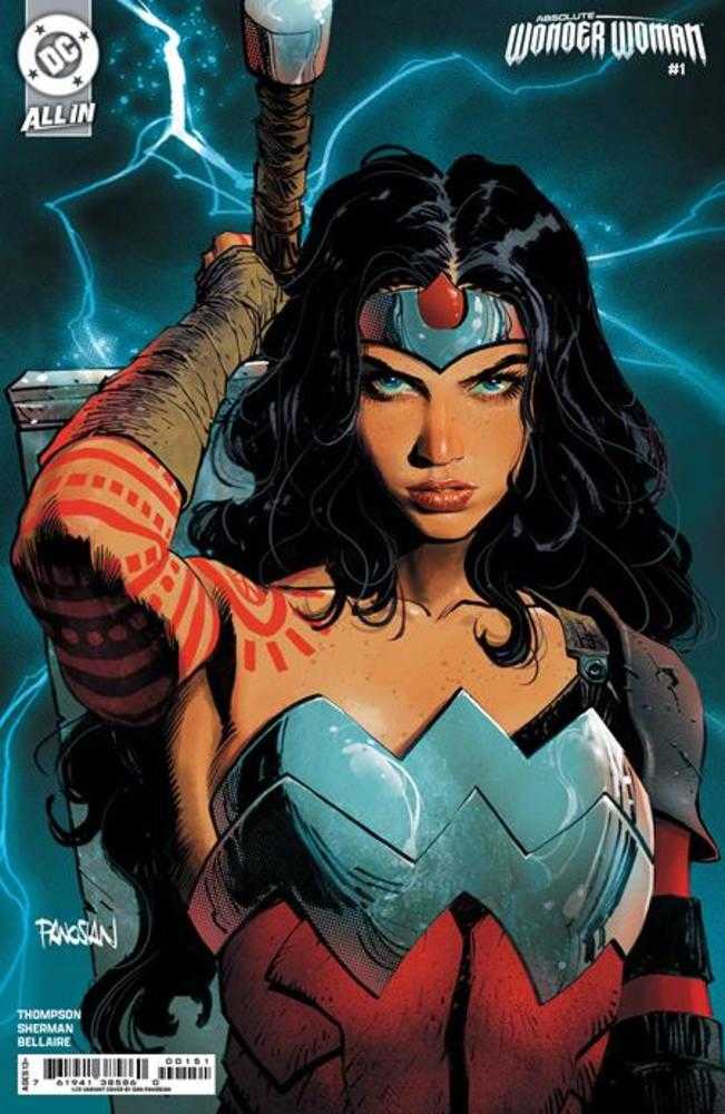 Absolute Wonder Woman #1 Cover F 1 in 25 Dan Panosian Card Stock Variant *one copy per customer* - Walt's Comic Shop