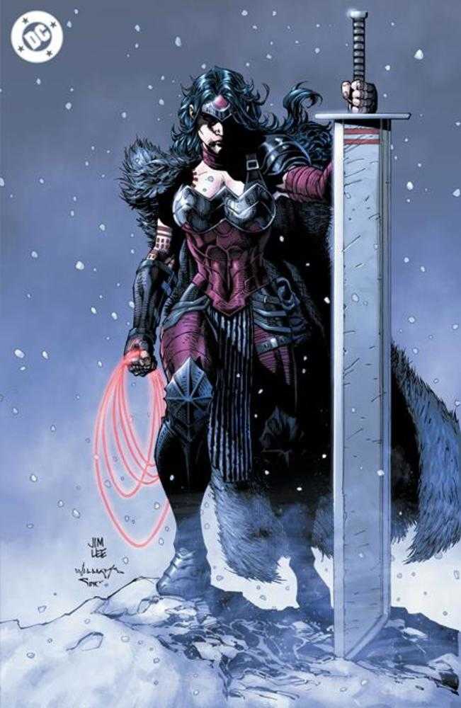 Absolute Wonder Woman #1 Cover J Jim Lee Foil Variant *one copy per customer* - Walt's Comic Shop