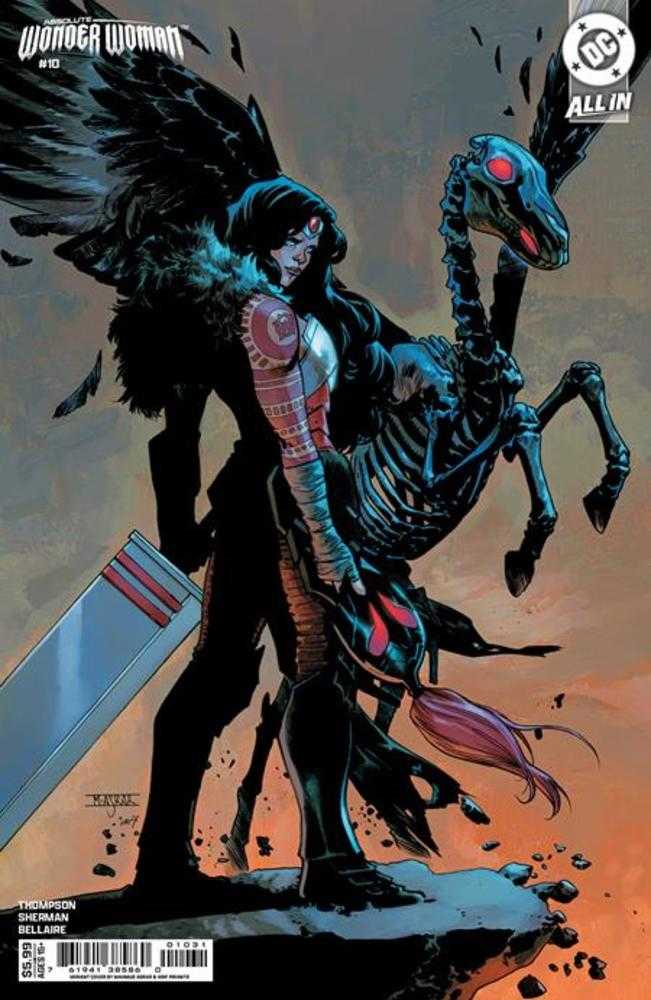 Absolute Wonder Woman 10 Cover C Mahmud Asrar Card Stock Variant - Walt's Comic Shop