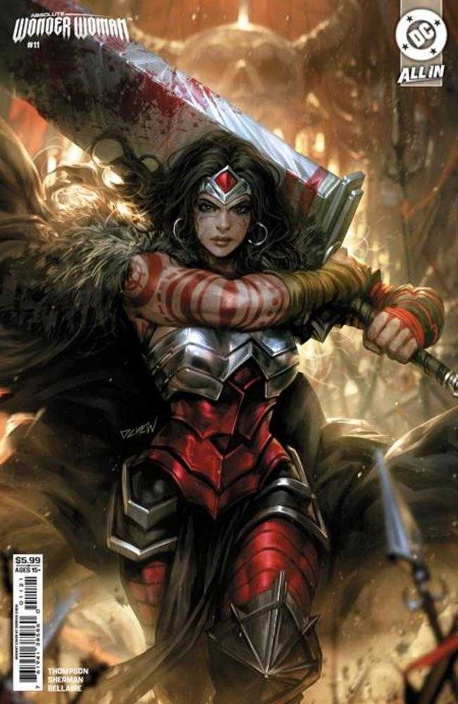 Absolute Wonder Woman 11 Cover B Derrick Chew Card Stock Variant - Walt's Comic Shop