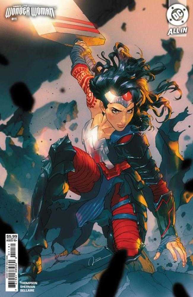Absolute Wonder Woman 11 Cover C Gerald Parel Card Stock Variant - Walt's Comic Shop