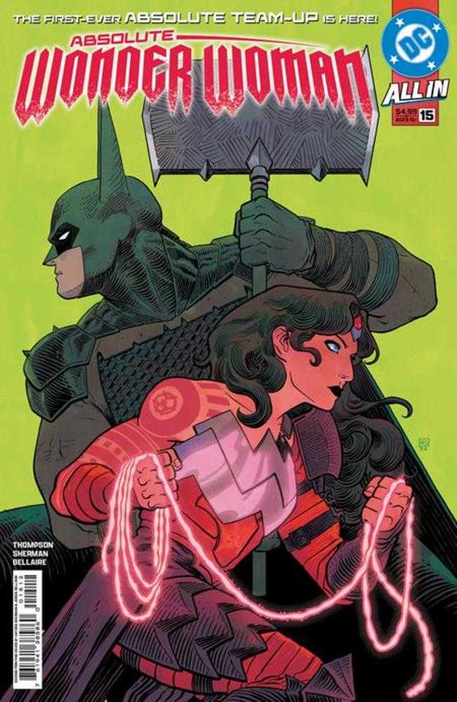 Absolute Wonder Woman 15 2nd Print Cover A Hayden Sherman - Walt's Comic Shop