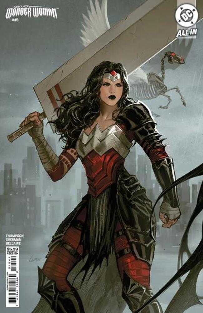 Absolute Wonder Woman 15 Cover C Lesley Leirix Li Connecting Card Stock Variant *one copy per customer* - Walt's Comic Shop