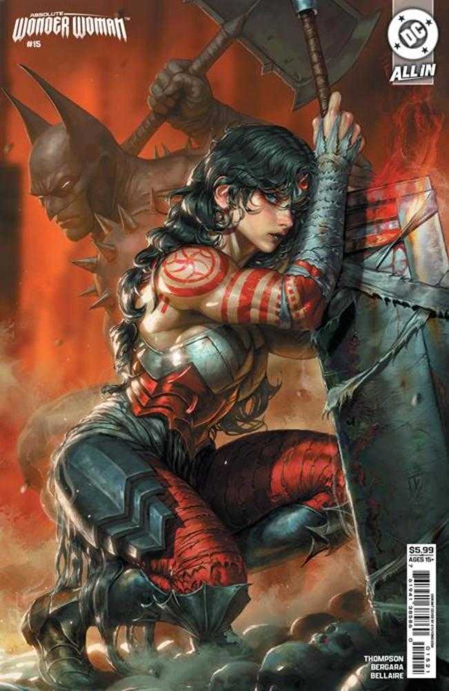 Absolute Wonder Woman 15 Cover D Kyuyong Eom Card Stock Variant *one per customer* - Walt's Comic Shop