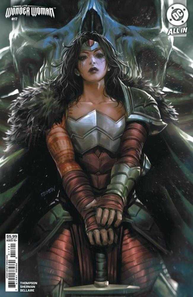 Absolute Wonder Woman 17 Cover B Derrick Chew Card Stock Variant - Walt's Comic Shop
