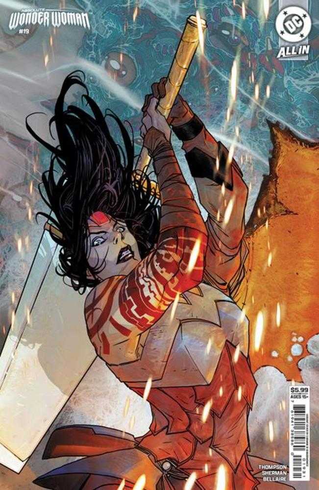 ★★ DCコミック限定版 ワンダ−ウ−マン キャンディポット ★★ Absolute Wonder Woman #19 Cover C Carmine Di Giandomenico Card Stock V
