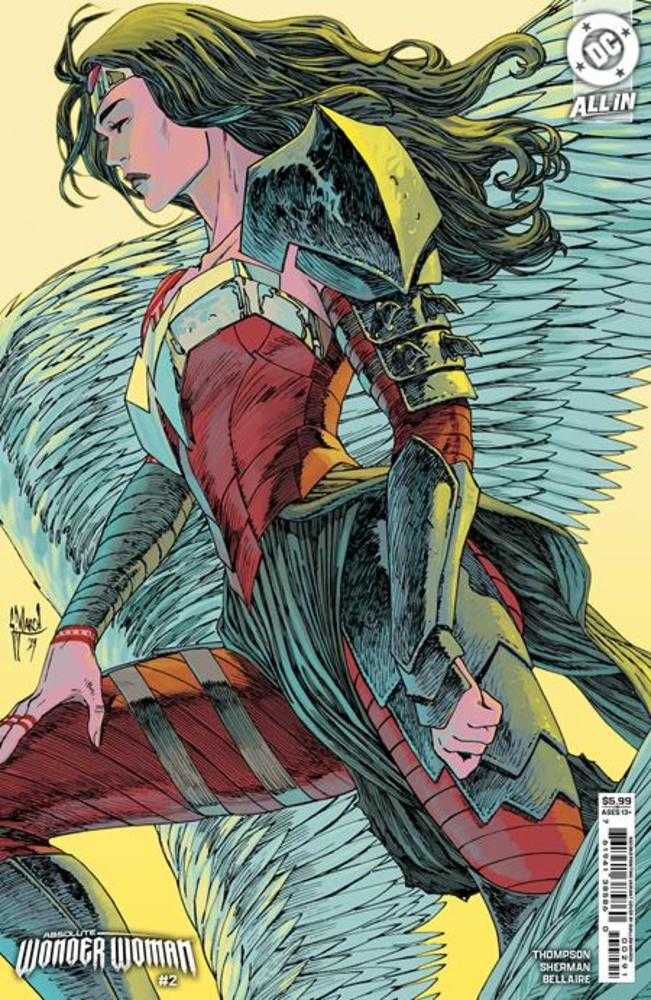 Absolute Wonder Woman #2 2nd Print Cover B Guillem March Card Stock Variant - Walt's Comic Shop