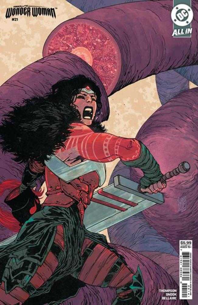 Absolute Wonder Woman 21 Cover D Giuseppe Camuncoli Card Stock Variant - Walt's Comic Shop