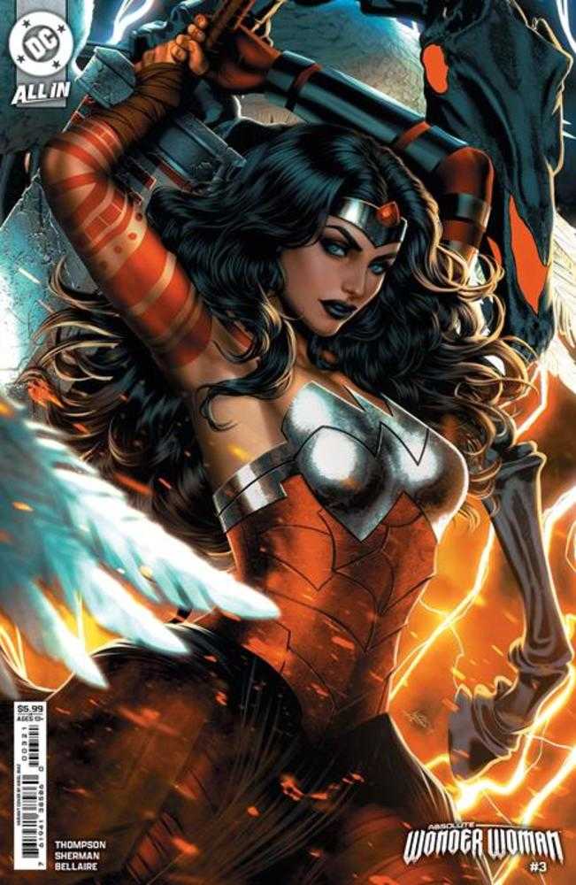 Absolute Wonder Woman #3 Cover B Ariel Diaz Card Stock Variant - Walt's Comic Shop