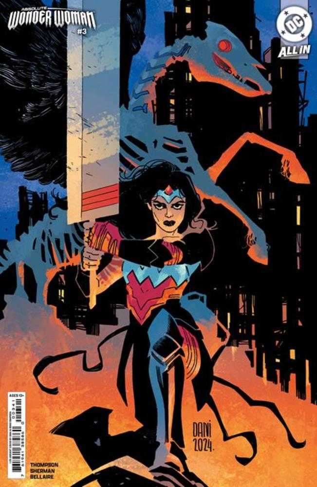 Absolute Wonder Woman #3 Cover D 1 in 25 Dani Card Stock Variant - Walt's Comic Shop