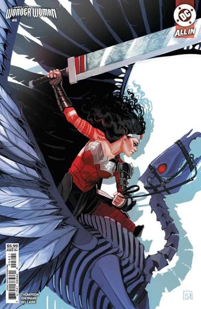 Absolute Wonder Woman 8 Cover B Stephanie Hans Card Stock Variant - Walt's Comic Shop
