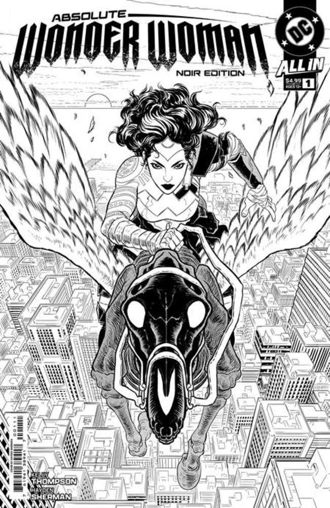 Absolute Wonder Woman Noir Edition #1 (One Shot) Cover A Hayden Sherman - Walt's Comic Shop