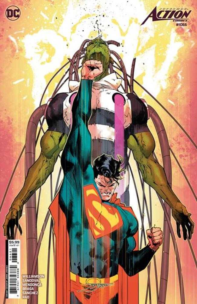 Action Comics #1066 Cover B Jorge Jimenez Card Stock Variant (House Of Brainiac) - Walt's Comic Shop