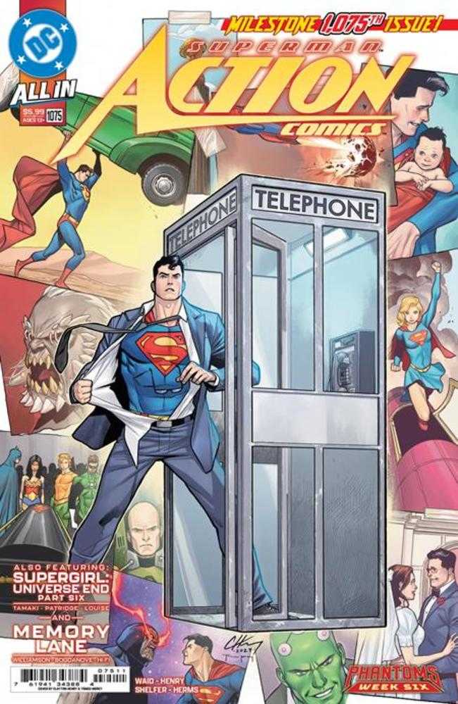 Action Comics #1075 Cover A Clayton Henry - Walt's Comic Shop