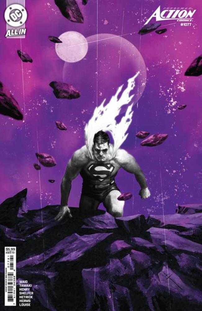 Action Comics #1077 Cover B Sebastian Fiumara Card Stock Variant - Walt's Comic Shop