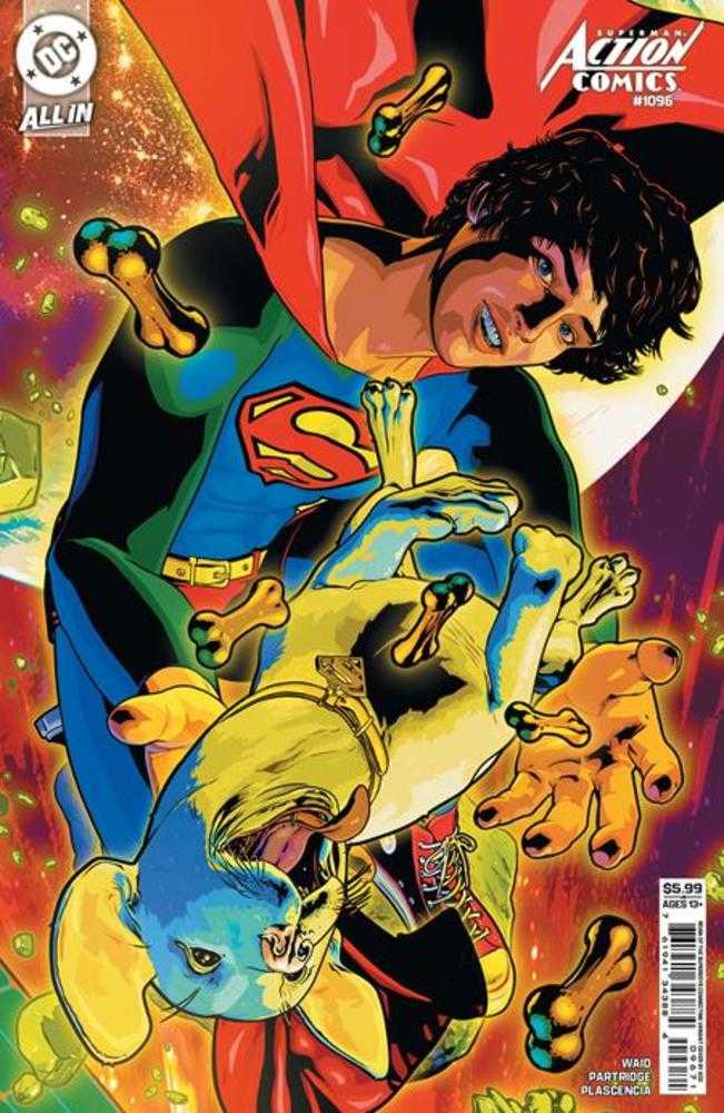 Action Comics 1096 Cover F Aco Reign Of The Superboys Connecting Card Stock Variant - Walt's Comic Shop