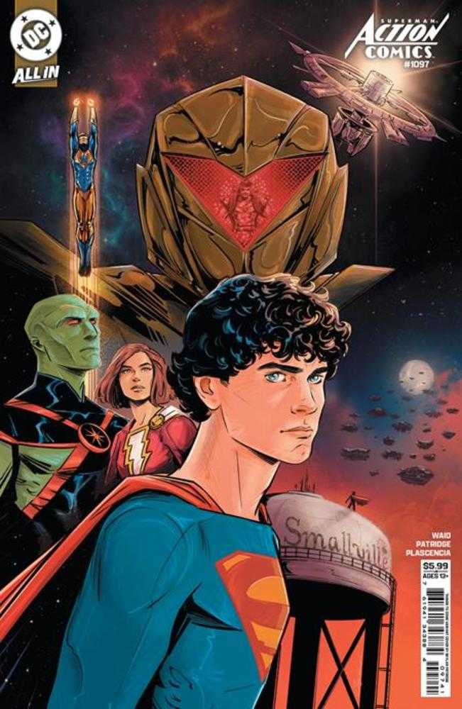 Action Comics 1097 Cover D Skylar Patridge Things To Come Card Stock Variant (The Reign Of The Superboys) - Walt's Comic Shop