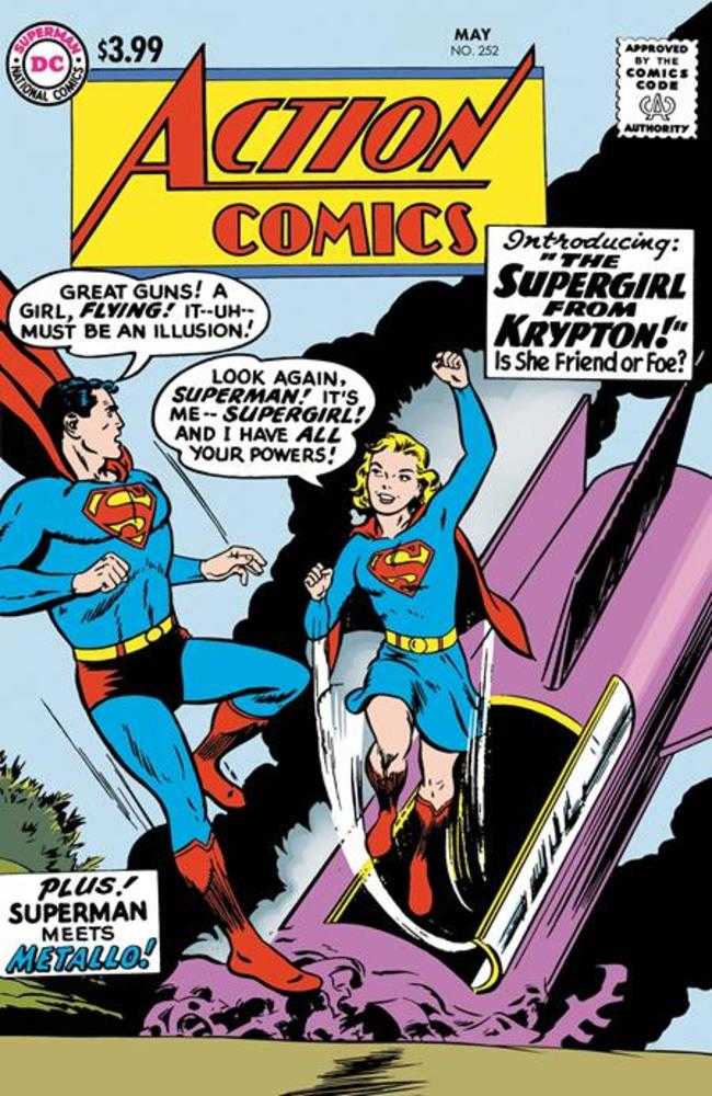 Action Comics 252 Facsimile Edition Cover A Curt Swan - Walt's Comic Shop