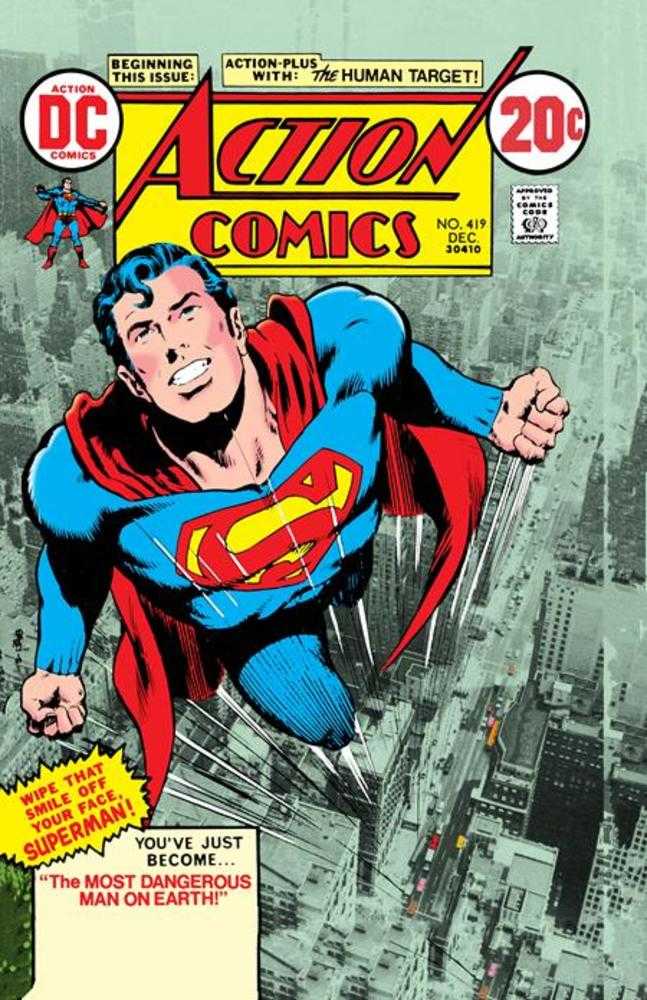 Action Comics 419 Facsimile Edition Cover A Neal Adams - Walt's Comic Shop