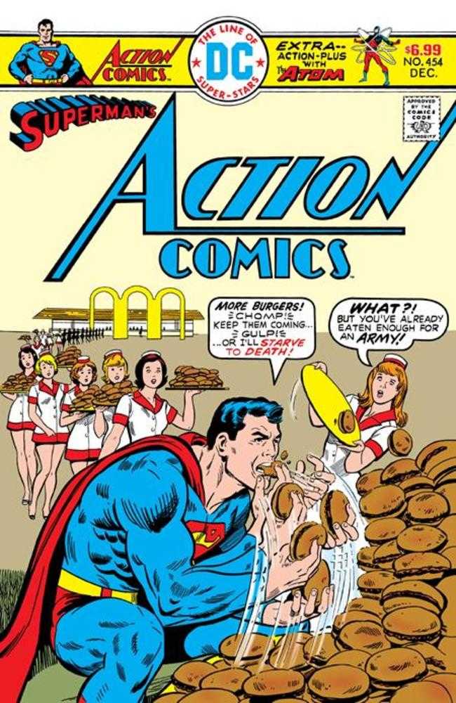 Action Comics 454 Facsimile Edition Cover C Bob Oksner Foil Variant - Walt's Comic Shop
