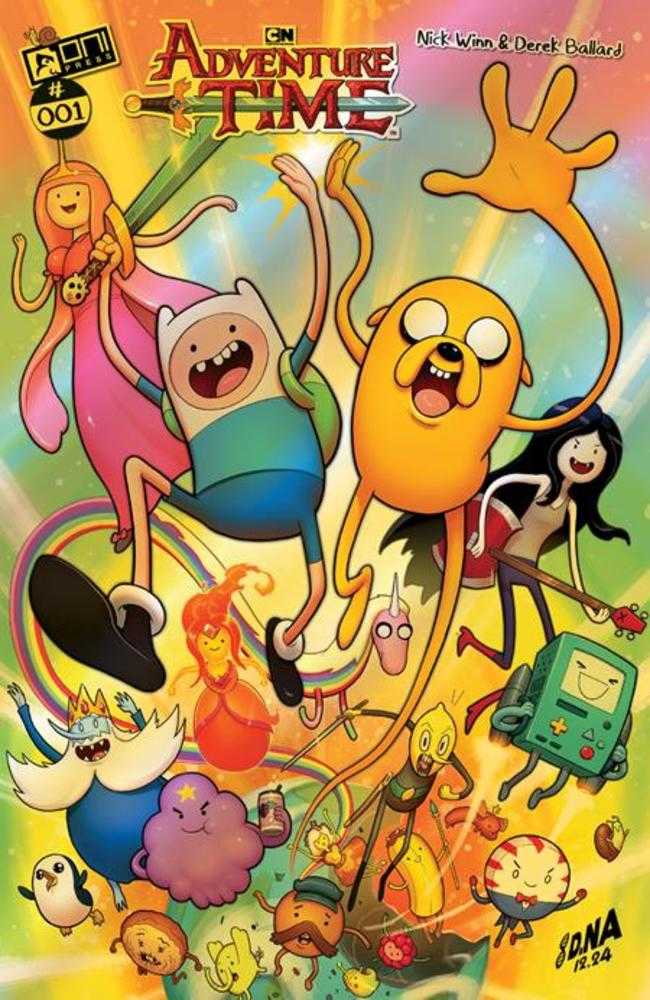 Adventure Time (2025) 1 Cover G Nakayama Gold Foil - Walt's Comic Shop