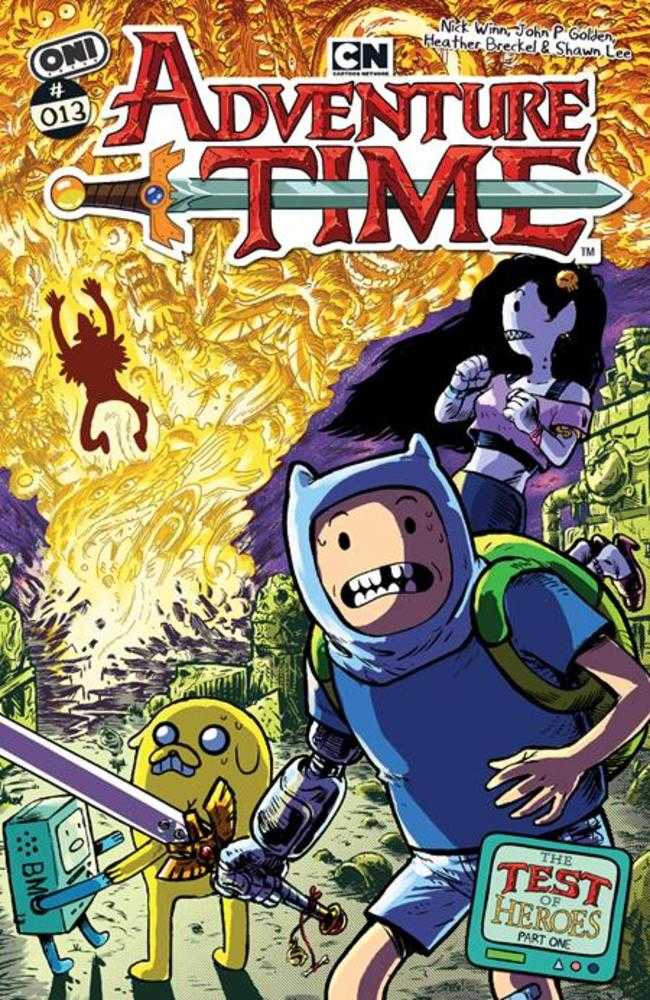 Adventure Time (2025) 13 Cover B John P Golden Variant - Walt's Comic Shop